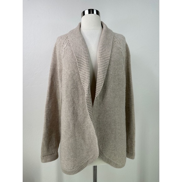 Talbots Knit Long Sleeve Open Front Cardigan - Picture 1 of 10